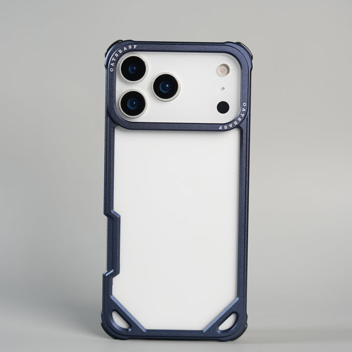 iPhone 17 Series Premium Aluminum Alloy Metal Frame Case
