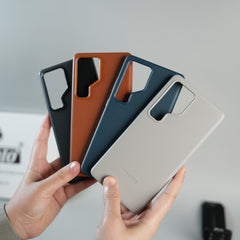 Galaxy Ultra Series Premium Leather Texture MagSafe Compatible Slim Protective Case