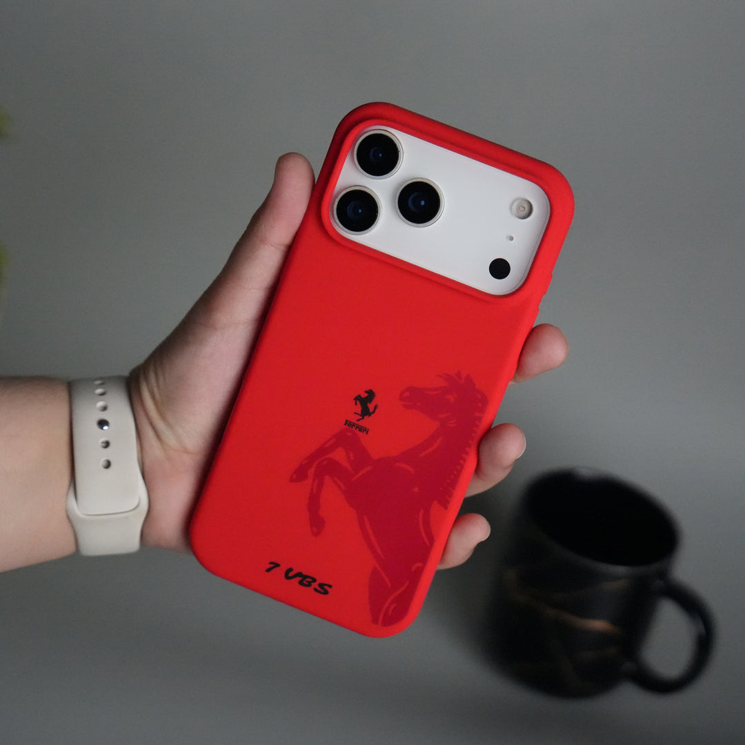 iPhone 17 Series FR V8 Series Design Silicone Protective Case Cover