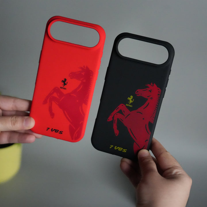 iPhone 17 Air FR V8 Series Design Silicone Protective Case Cover