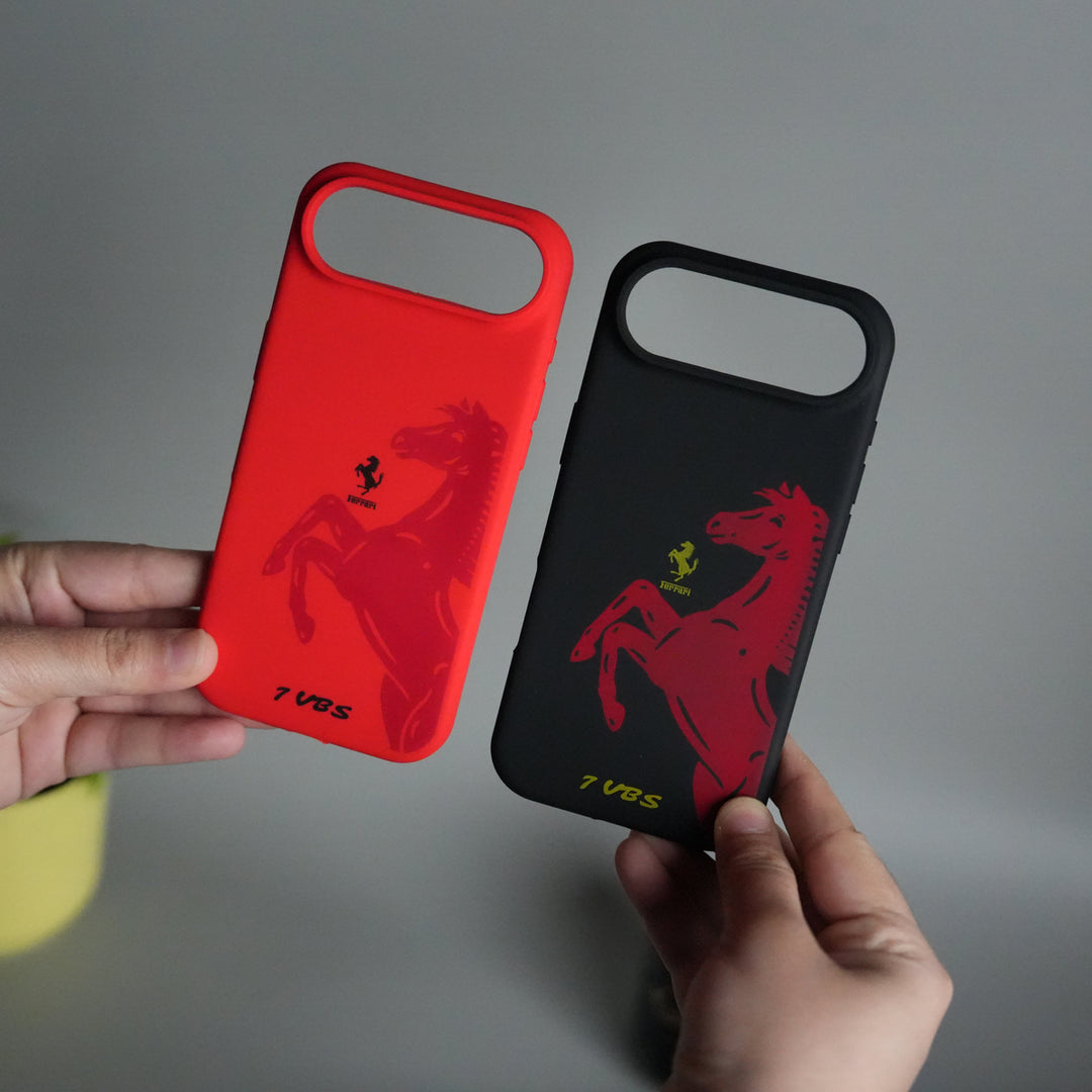 iPhone 17 Air FR V8 Series Design Silicone Protective Case Cover