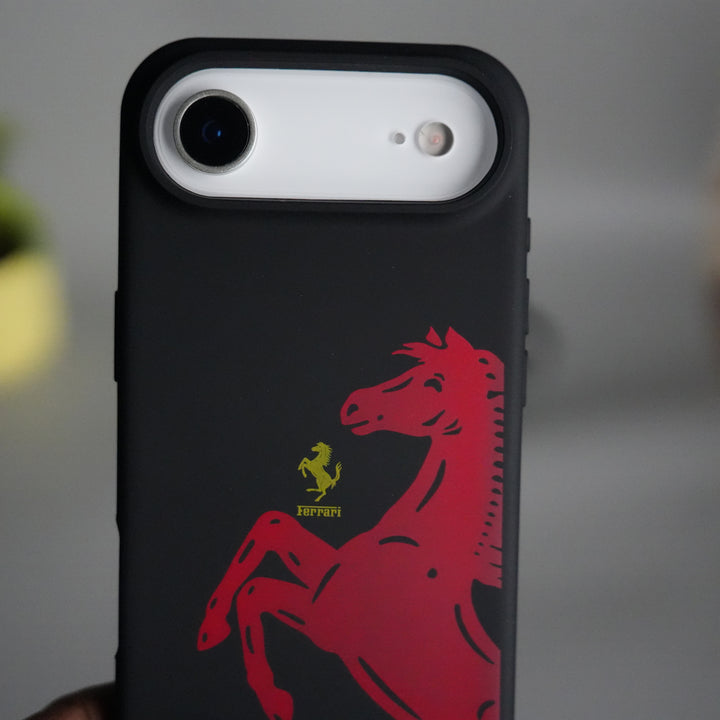 iPhone 17 Air FR V8 Series Design Silicone Protective Case Cover