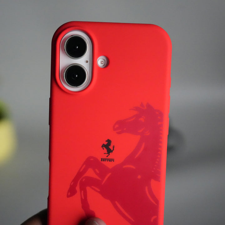 iPhone 17 FR V8 Series Design Silicone Protective Case Cover