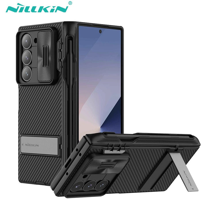 Samsung Galaxy Z Fold 6 Nillkin Camshield Camera Protective Case With S Pen Holder (Black)