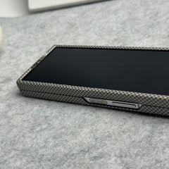 Samsung Galaxy Z Fold Series Carbon Fiber Texture Aramid Design Hard Pc MagSafe Case Cover