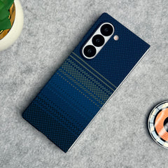Samsung Galaxy Z Fold Series Carbon Fiber Texture Aramid Design Hard Pc MagSafe Case Cover