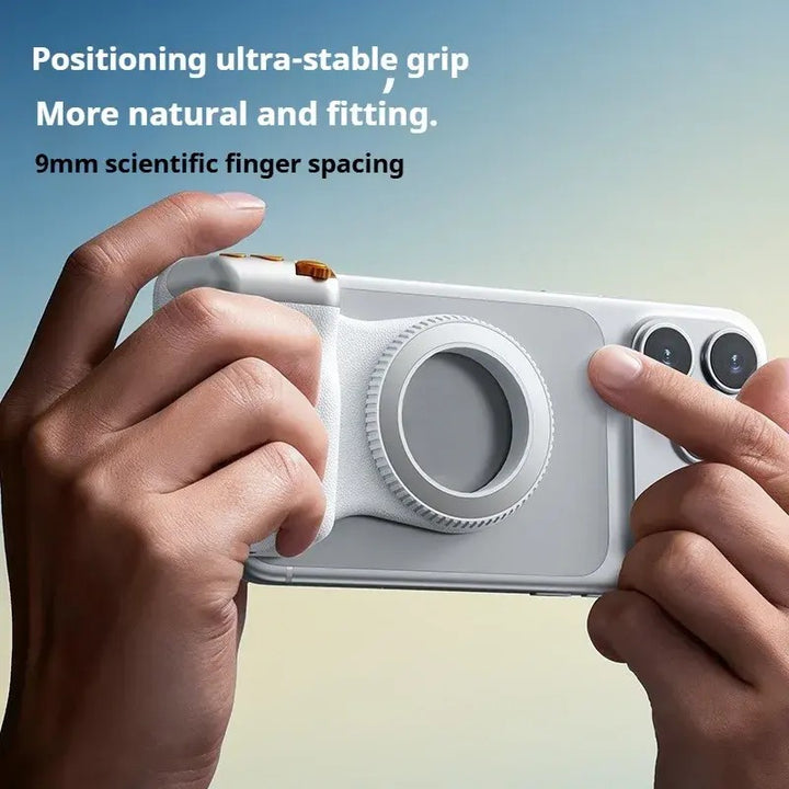 Magnetic Handle Stabilizer for Mobile Phone Photography
