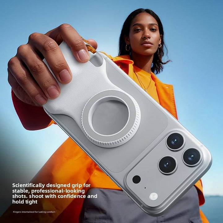 Magnetic Handle Stabilizer for Mobile Phone Photography