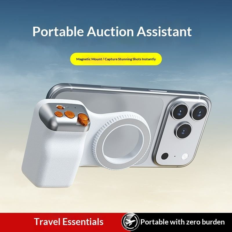 Magnetic Handle Stabilizer for Mobile Phone Photography