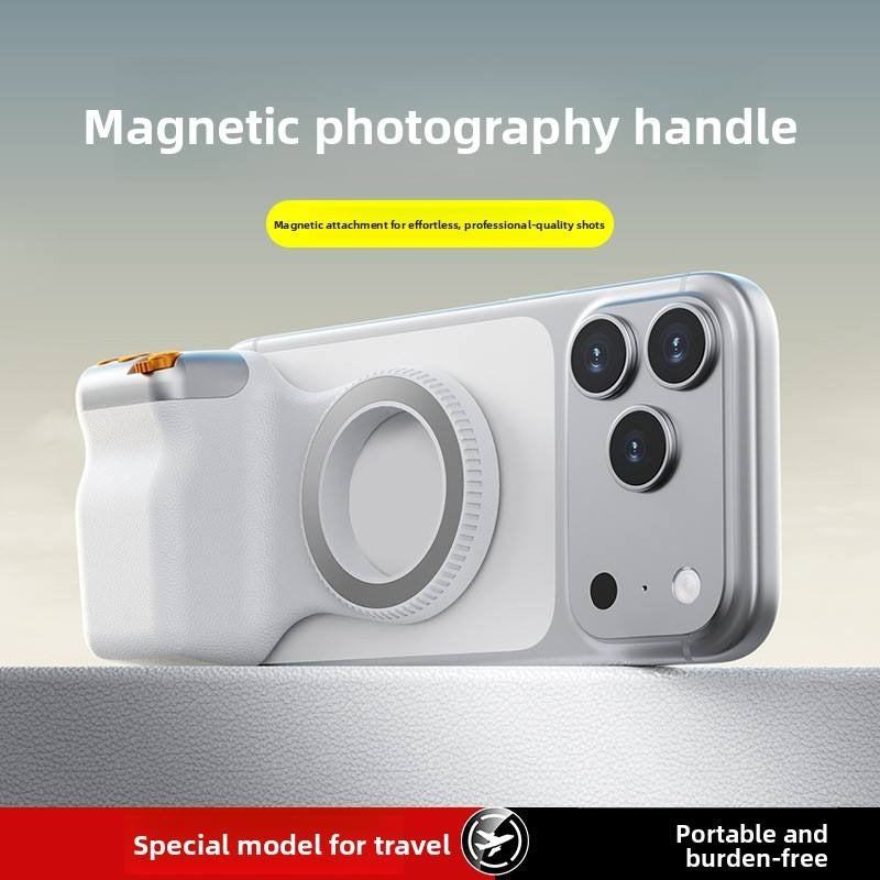 Magnetic Handle Stabilizer for Mobile Phone Photography