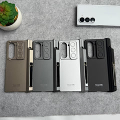 Samsung Galaxy Z Fold 6 GKK Camera Protection Slider Magnetic Hinge Front Glass Protective Cover