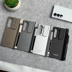 Samsung Galaxy Z Fold 6 GKK Camera Protection Slider Magnetic Hinge Front Glass Protective Cover