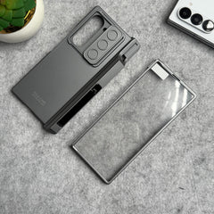 Samsung Galaxy Z Fold 6 GKK Camera Protection Slider Magnetic Hinge Front Glass Protective Cover