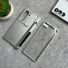 Samsung Galaxy Z Fold 6 GKK Camera Protection Slider Magnetic Hinge Front Glass Protective Cover
