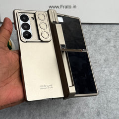 Samsung Galaxy Z Fold 6 GKK Camera Protection Slider Magnetic Hinge Front Glass Protective Cover