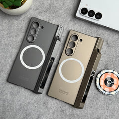 Samsung Galaxy Z Fold 6 GKK MagSafe Magnetic Hinge Front Glass Protective Cover