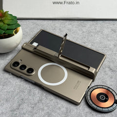 Samsung Galaxy Z Fold 6 GKK MagSafe Magnetic Hinge Front Glass Protective Cover
