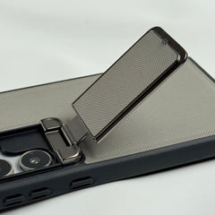 Samsung Galaxy Ultra Series Metal Camera Cap Stand Case Cover