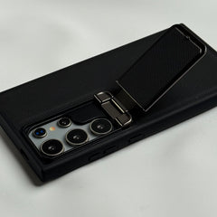 Samsung Galaxy Ultra Series Metal Camera Cap Stand Case Cover