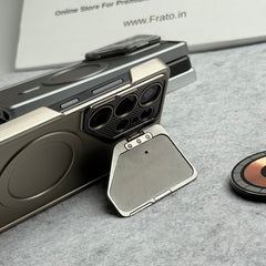 Samsung Galaxy S25 Ultra Lens Protection Fully Metal Bracket Shell Case