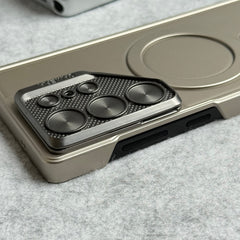 Samsung Galaxy S25 Ultra Lens Protection Fully Metal Bracket Shell Case
