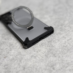 Samsung Galaxy Ultra Series Frosted Frameless Metal Kickstand Case