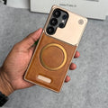 Samsung Galaxy Ultra Series Frameless PU Leather Case Cover
