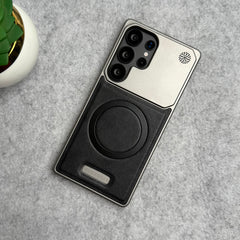 Samsung Galaxy Ultra Series Frameless PU Leather Case Cover
