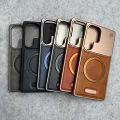 Samsung Galaxy Ultra Series Frameless PU Leather Case Cover
