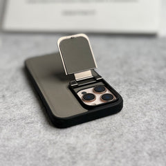 iPhone Series Metal Camera Cap Stand Case Cover