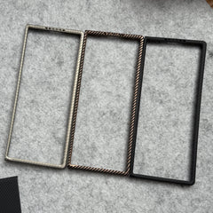 Samsung Galaxy Z Fold 6 Small Carbon Line Pattern Case Cover