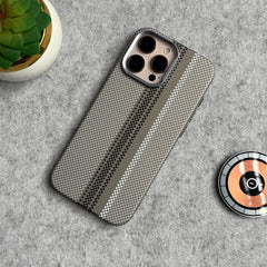 iPhone Carbon Fiber Texture Aramid Design Hard Pc MagSafe Case Cover