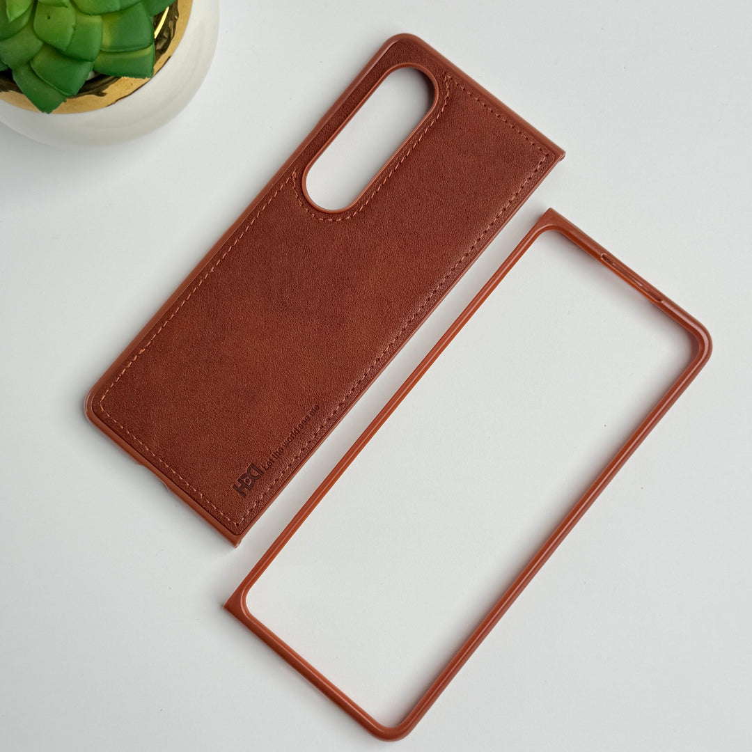 Samsung Galaxy Z Fold 4 PU Leather Case Cover