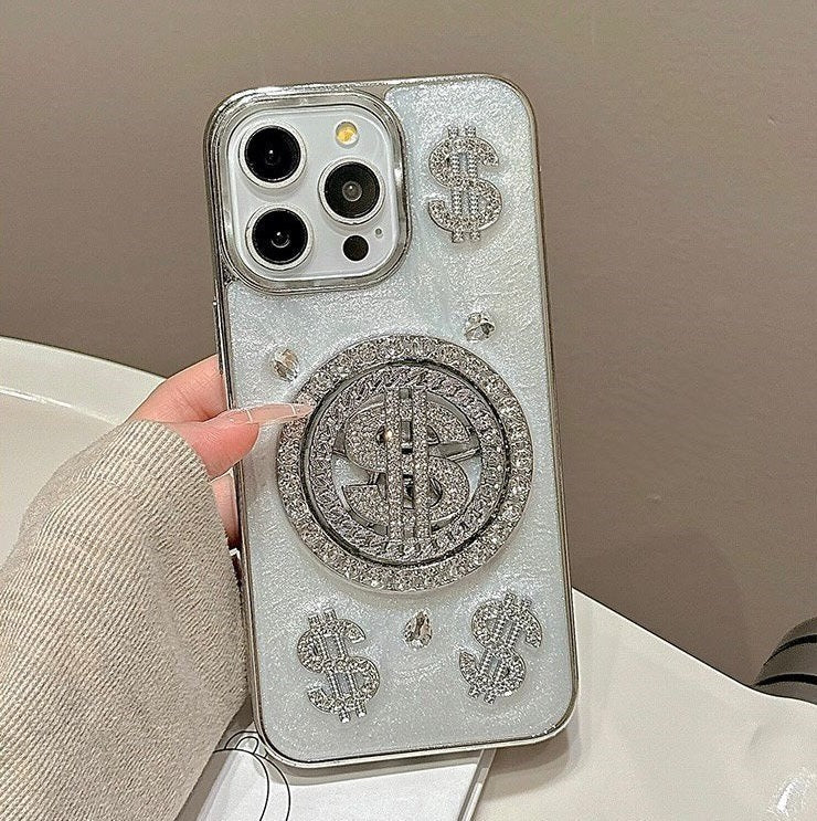 iPhone 15 Series Premium Rotation Dollar Case