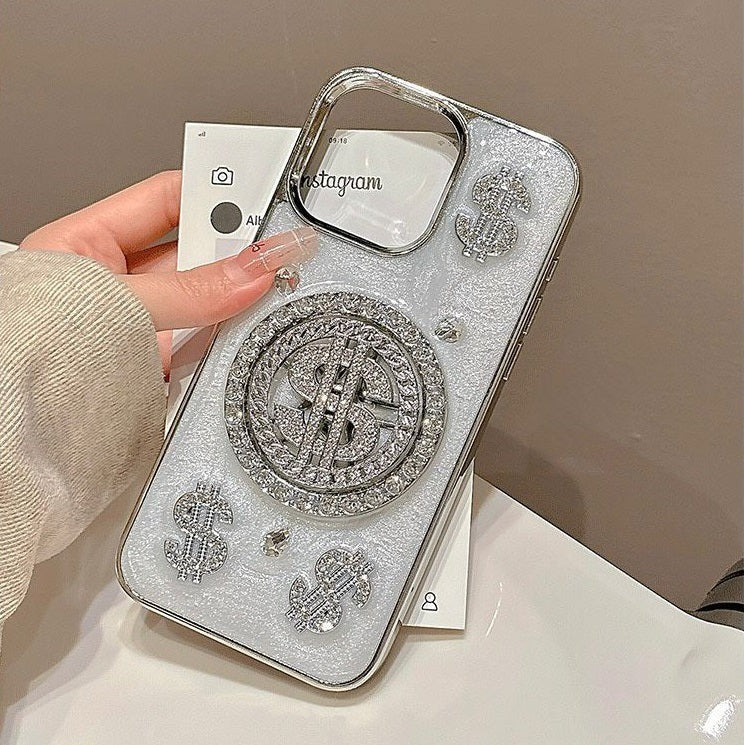 iPhone 15 Series Premium Rotation Dollar Case