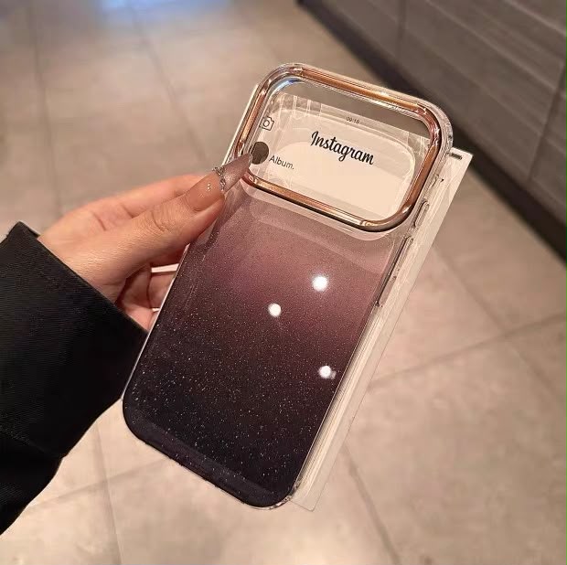 Luxury Glitter Gradient Protective Case for iPhone