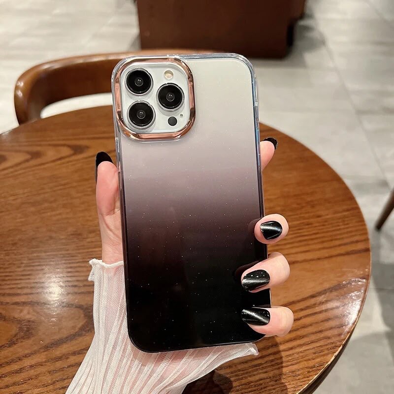 Luxury Glitter Gradient Protective Case for iPhone