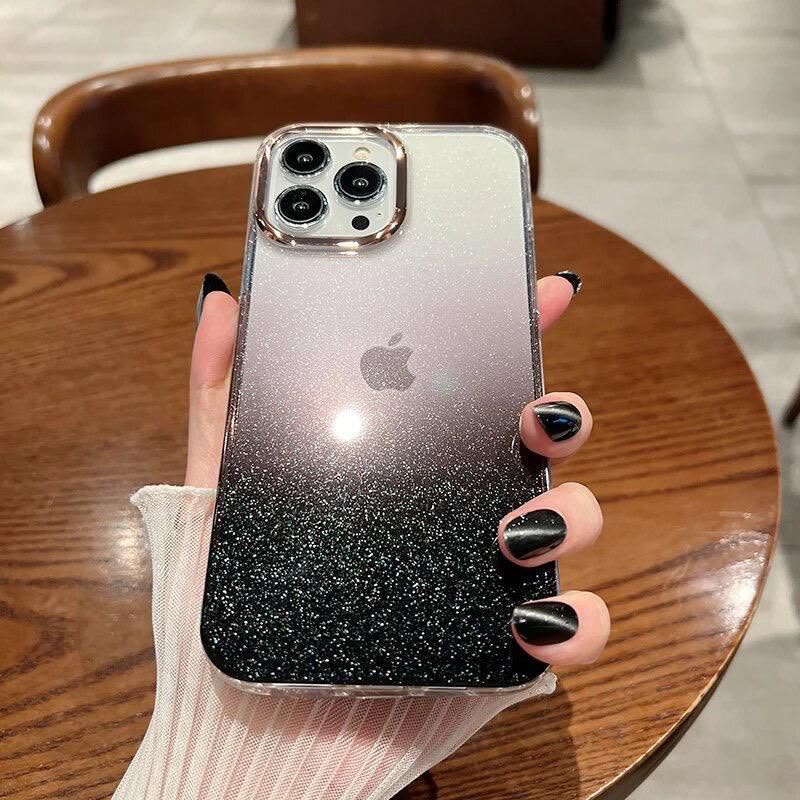 Luxury Glitter Gradient Protective Case for iPhone