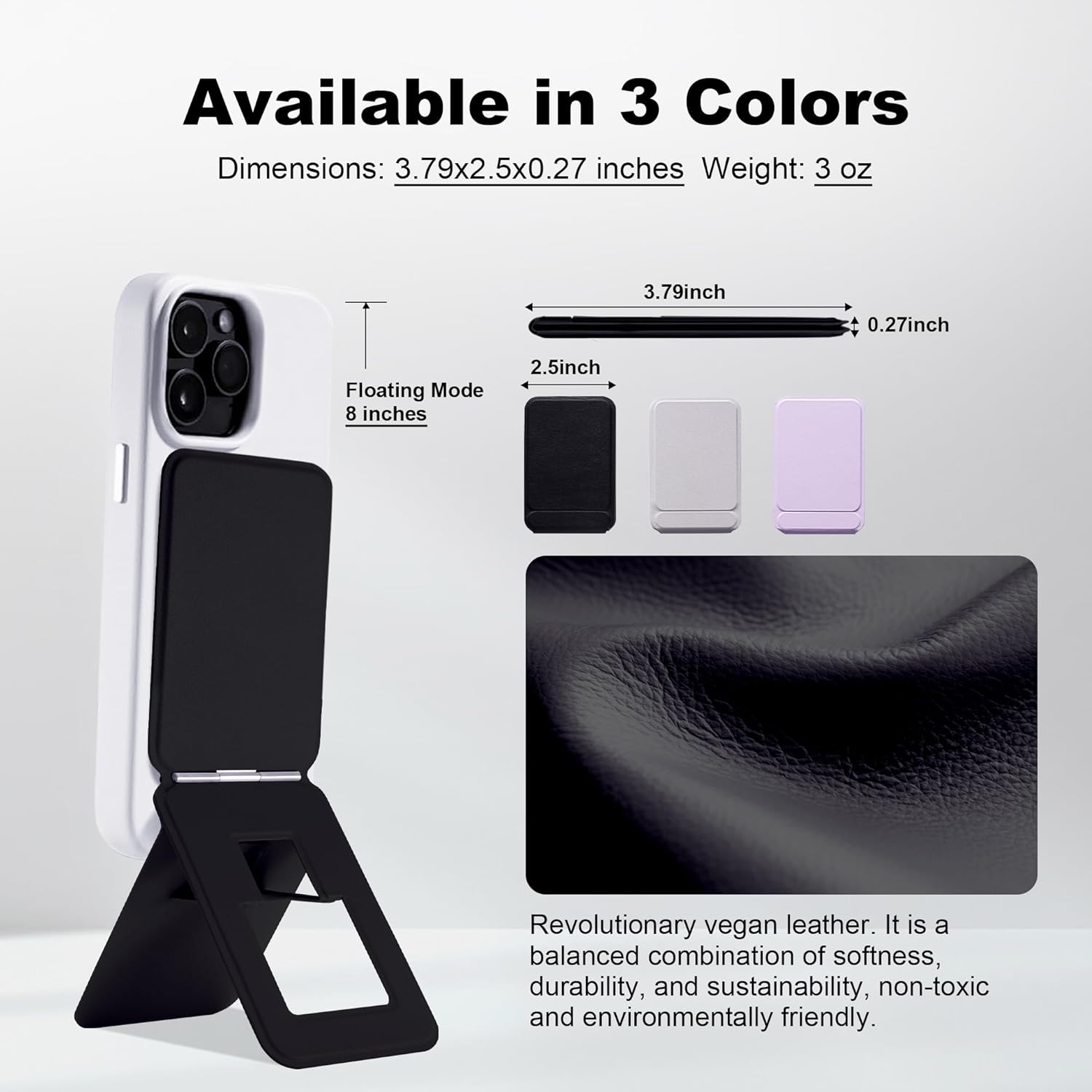 Strong Magnet MagSafe Tripod Phone Stand Pocket-Size Selfie Stick