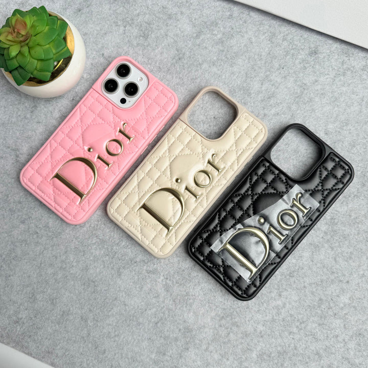 iPhone 16 Series DR Puff Edition PU Leather Case Cover