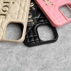 iPhone 16 Series DR Puff Edition PU Leather Case Cover