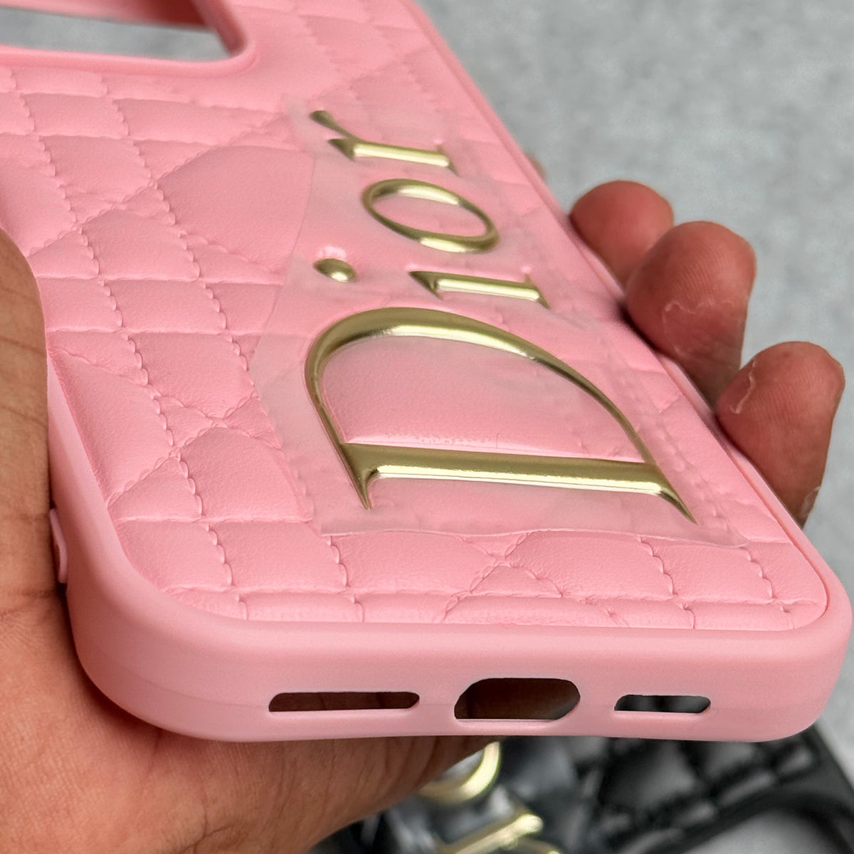 iPhone 16 Series DR Puff Edition PU Leather Case Cover