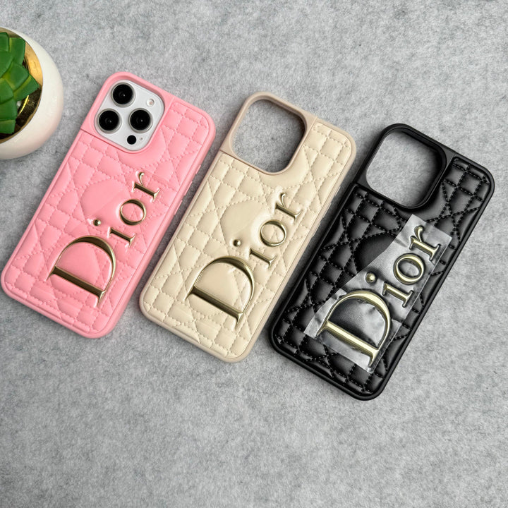 iPhone 16 Series DR Puff Edition PU Leather Case Cover