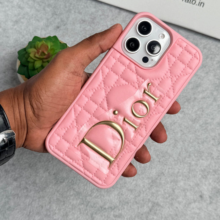 iPhone 16 Series DR Puff Edition PU Leather Case Cover