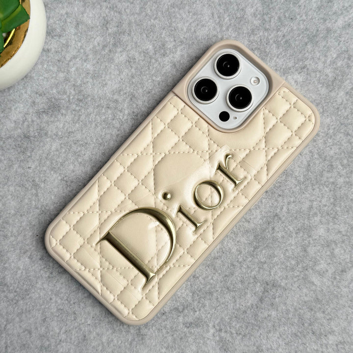 iPhone 16 Series DR Puff Edition PU Leather Case Cover