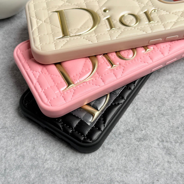 iPhone 16 Series DR Puff Edition PU Leather Case Cover