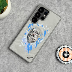 Samsung Galaxy S25 Ultra Wild Animal 3D Embroidery MagSafe Case