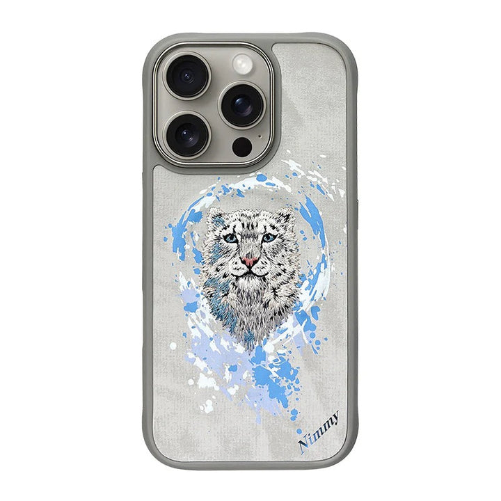 iPhone 16 Series Wild Animal 3D Embroidery MagSafe Case