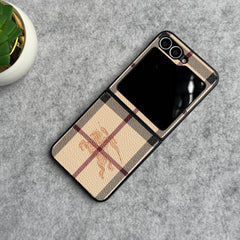 Samsung Galaxy Z Flip 6 Luxury BRY PU Leather Case Cover