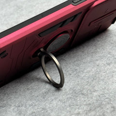 Samsung Galaxy S23 Armor Camera Slide Protection Ring Stand Shockproof Phone Cover